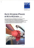 Cover des Handbuches "Gute Hygiene-Praxis in Kita-Küchen"